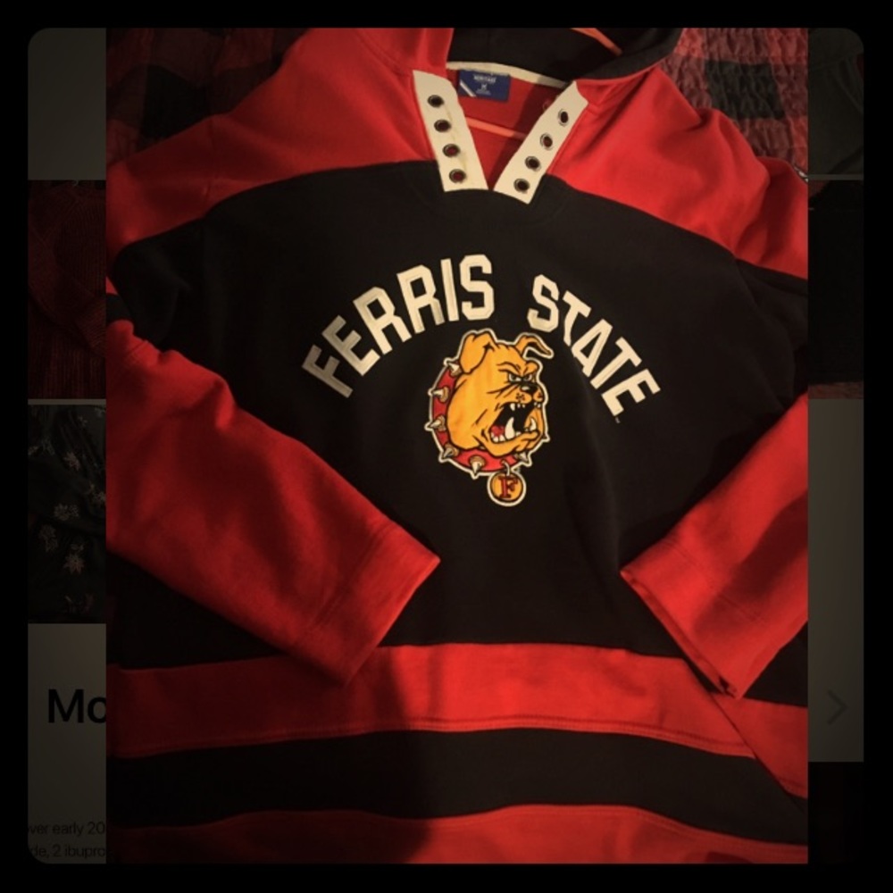 Ferris State University Bulldogs Hockey Hoodie🥅🏒